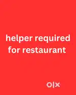 Need Helper for fastfood shop