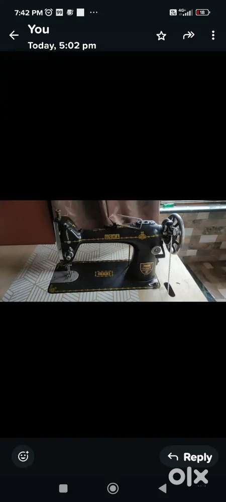 Usha sewing machine 4000rs