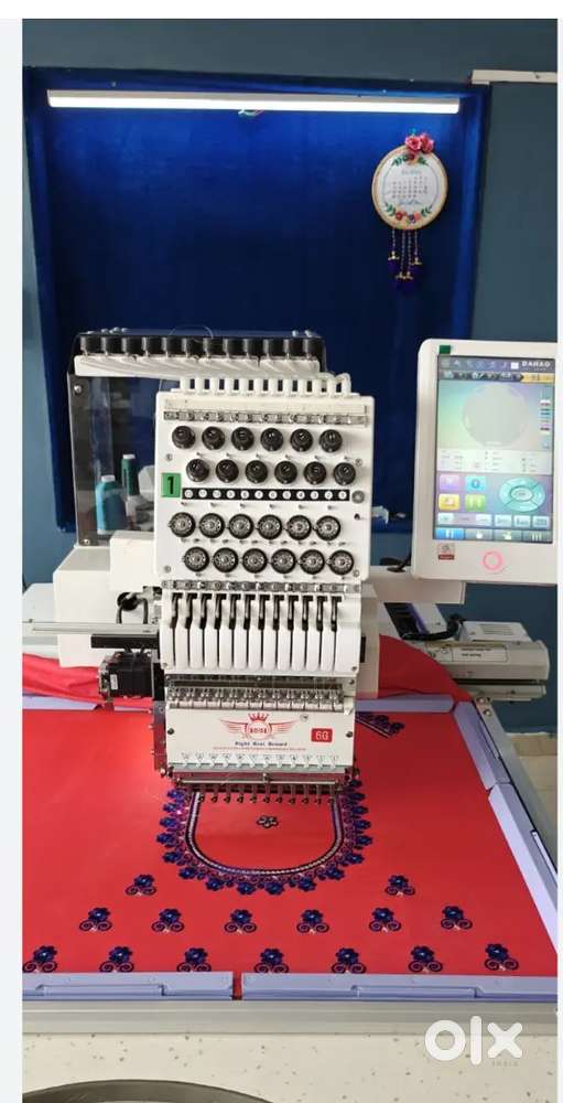 Computer embroidery machine