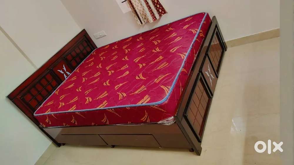 New luxury model Queen size bed with storage