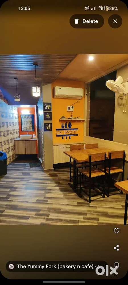 Rent space first floor