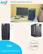 Full Set  CPU  Monitor  Ram - 4Gb DDR3  Hard Disk - 500GB  Power Cable