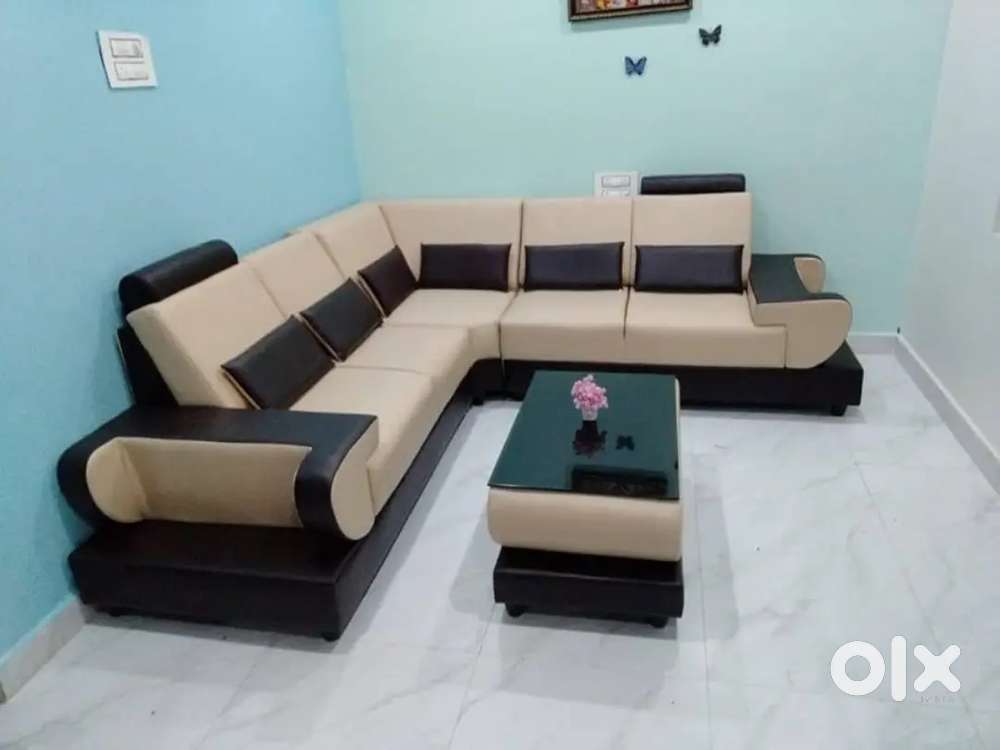 Buy new sofa 8499, L size sofa 14500/-