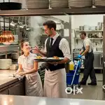 Waiter / Service Staff / Cleaning Staff Required for Cafe