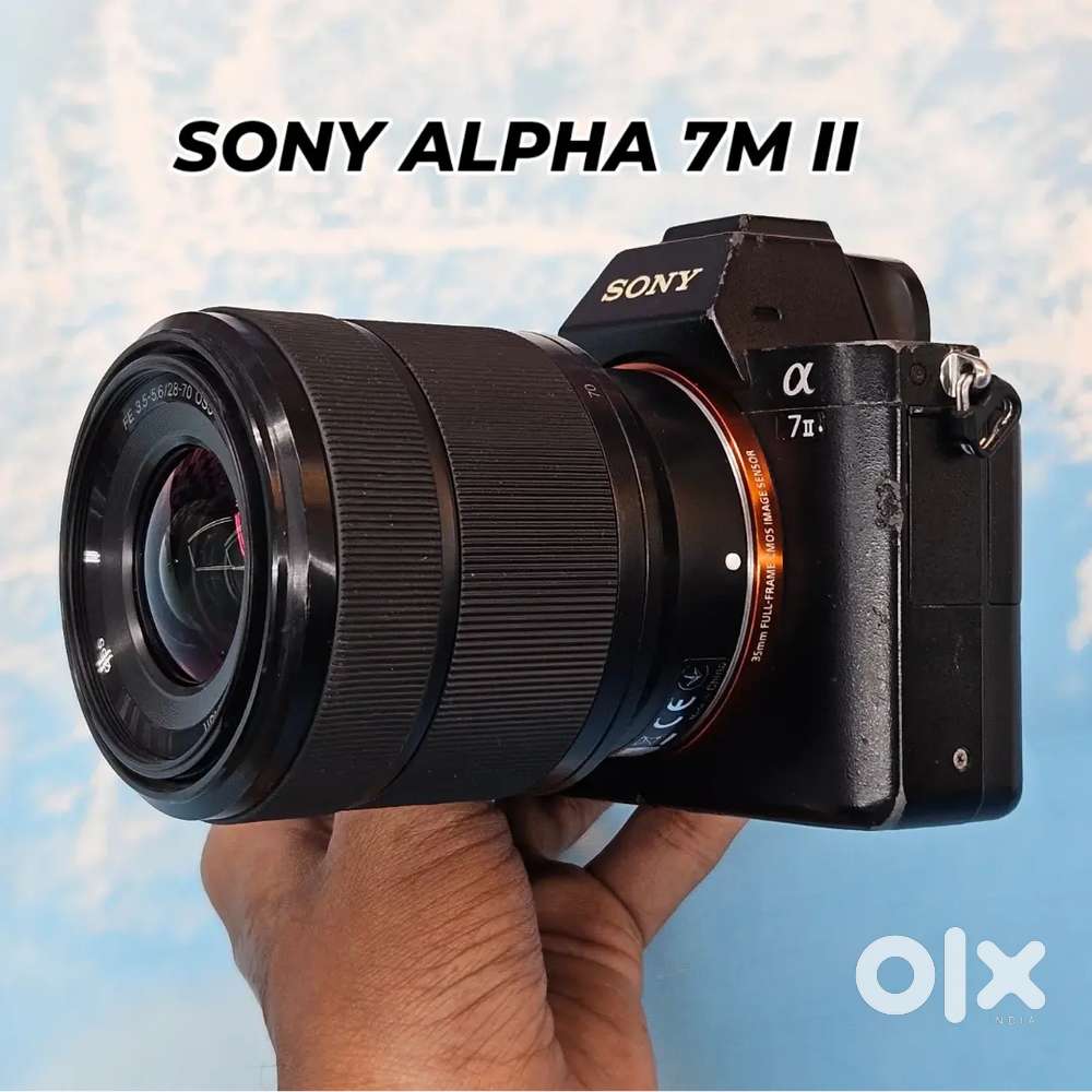 Sony Alpha A7 II with 28-70mm Zoom Lens Full-Frame Mirrorless Kit SK32