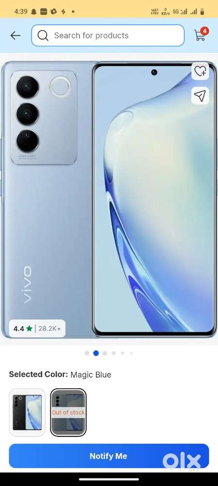 Vivo v 27 price 15000