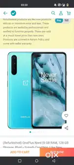 One plus nord 8/128 5g