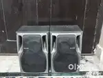 Aiwa 2 speaker 6 ohms 100watts used any AV receiver avr