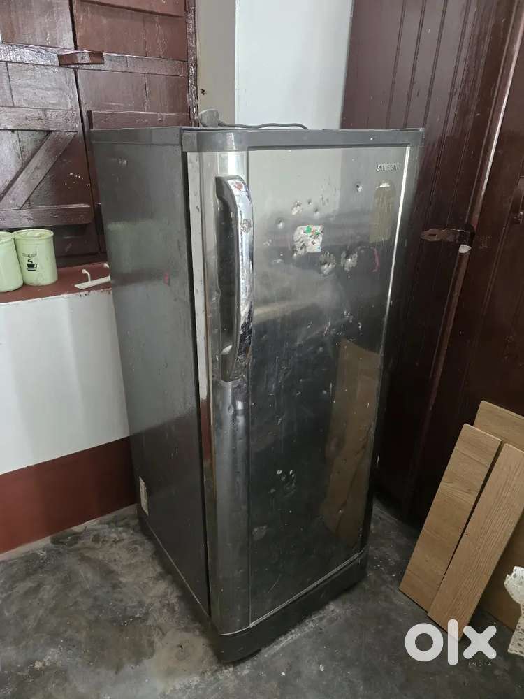 Old refrigerator