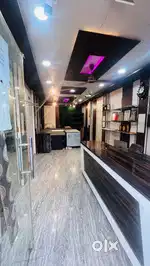 For all type work well furnished showroom on main sai road  1st floor