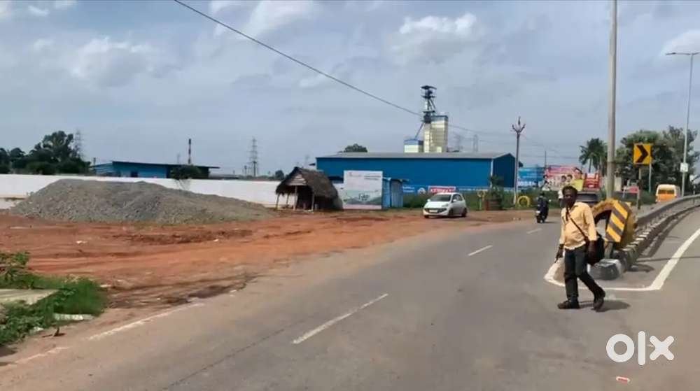 N H On Main Road commercial land for sale @ karanodai