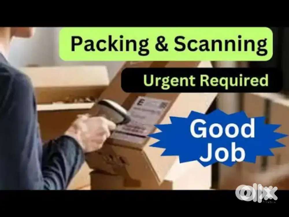 PACKING /SCANNING JOB AVAILABLE APPLY NOW