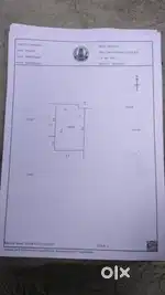 On road property with 2 big shops in gnd floor and 1bhk in 1st floor