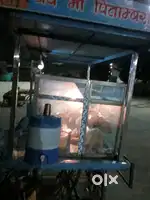 Paani puri thela with socase