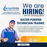 WE'RE HIRING – Water Purifier Maintenance Trainee