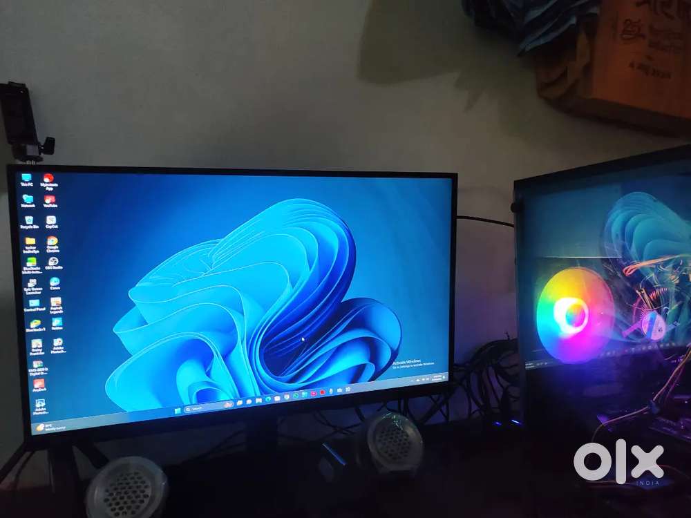 Assamble cpu with monitor