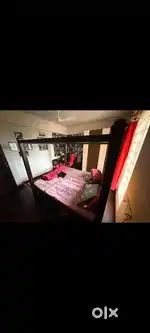 King Size Rosewood Bed - 4 Years Old & Built to Last