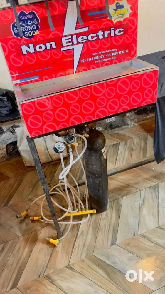Non electric soda machine 4 noj