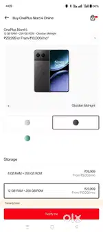 NORD 4  12 256 4MONTHS MOBILE