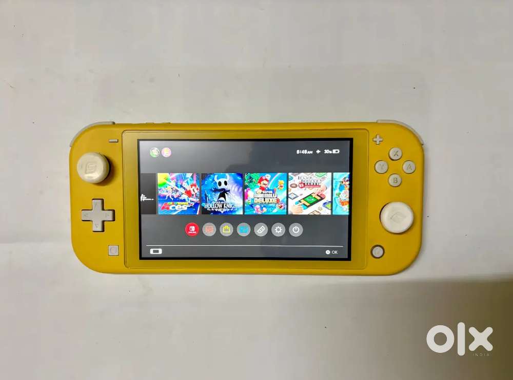 Nintendo switch lite with mod chip installed