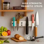 Wooden magnetic knife holder