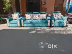 Supreet furniture Brand New Box type sofa 3+1+1