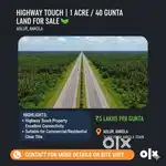 Highway Touch 40 Gunta Land for Sale – Adlur, Ankola