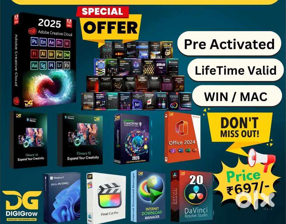 Ms Office available Full for Mac and Windows Life Time