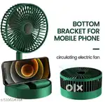 2-in-1 Portable USB Fan with Phone Holder