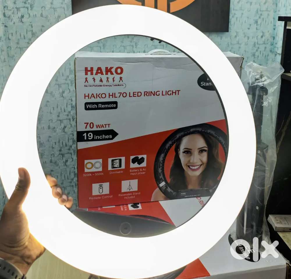 Hako 19 Big Size Ring Light With Stand