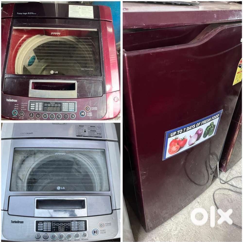 5 years waranty on all brand washing machine whirlpool Ig samsung