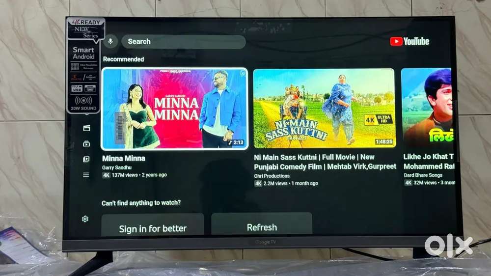 40-43/50_55 All New Smart Tv available at factory price