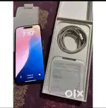 Selling my 6 months old i phone 15pro max with bill box.