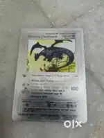 Silver pokemon card