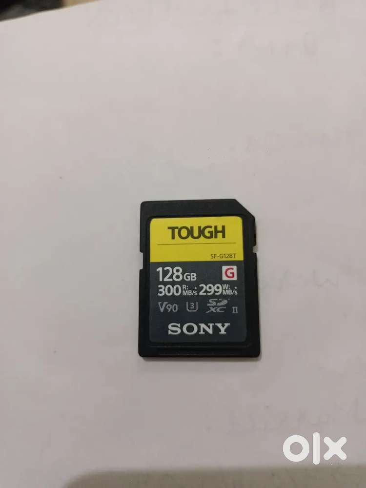 Sony SF-G TOUGH Series UHS-II SDXC Memory Card
4.8(1.1K user reviews)