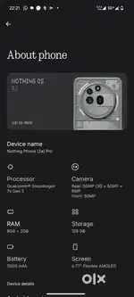 Nothing Phone 3a Pro