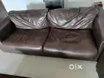 Leatherette Premium 3 seater sofas in very good condition