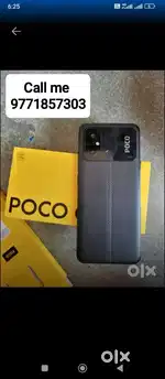 poco c55  gb 6/128 old 5 month