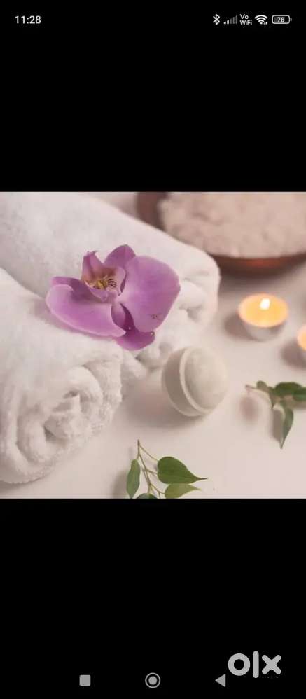 Part time male spa therapist no target income training