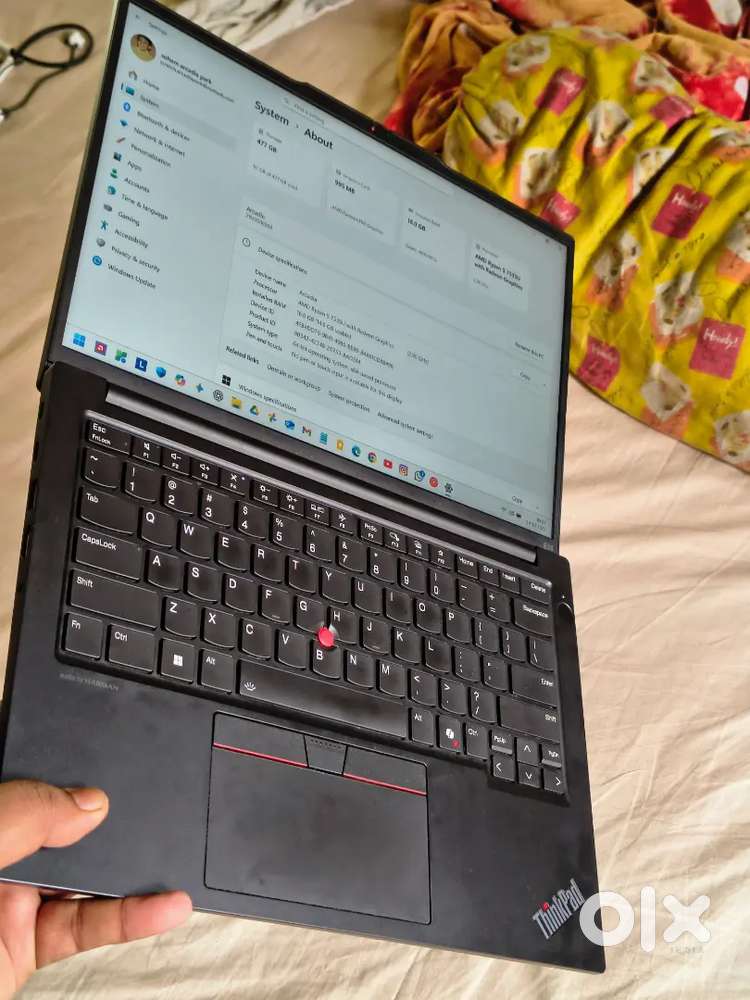 Lenovo Thinkpad E14 (16/512) Ryzen 5 7series with AMD radeon graphics