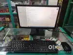 Full computer set with all accessories monitor pc keyboard mouse