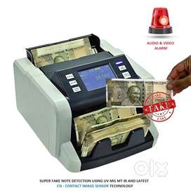 Cash Counting machine with Intelligent Fake Note Recognition