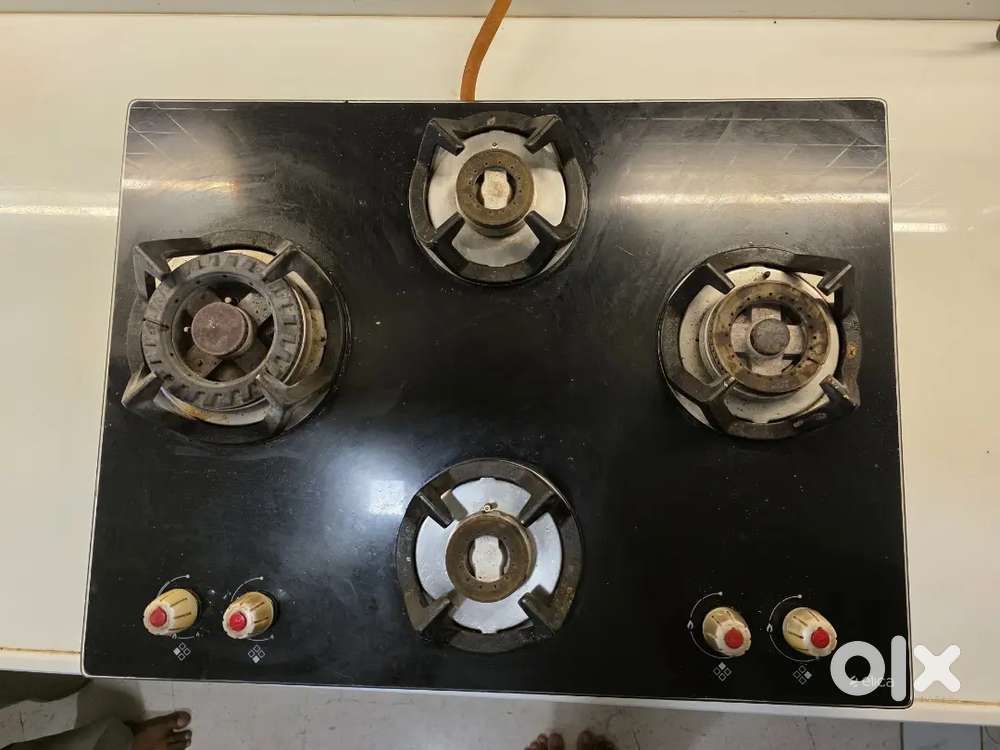 Elica 4 burner glass top Hob