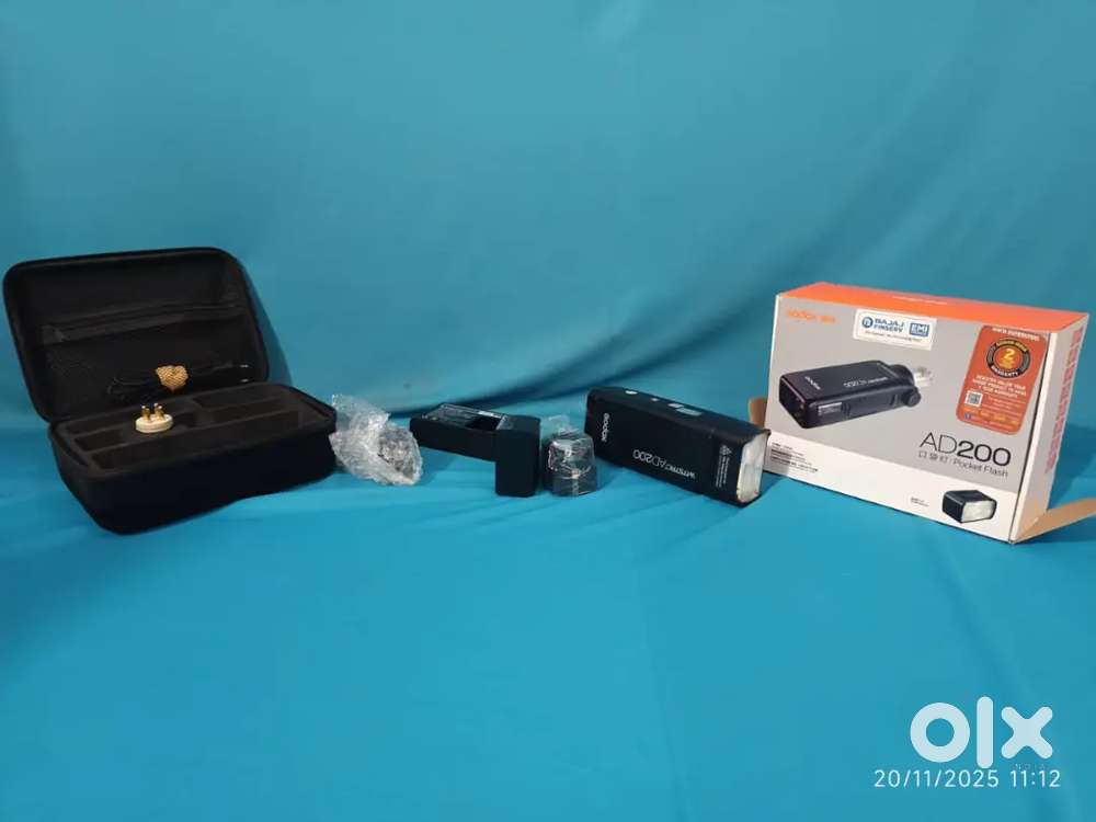 Godox ad 200 with xt2 striger