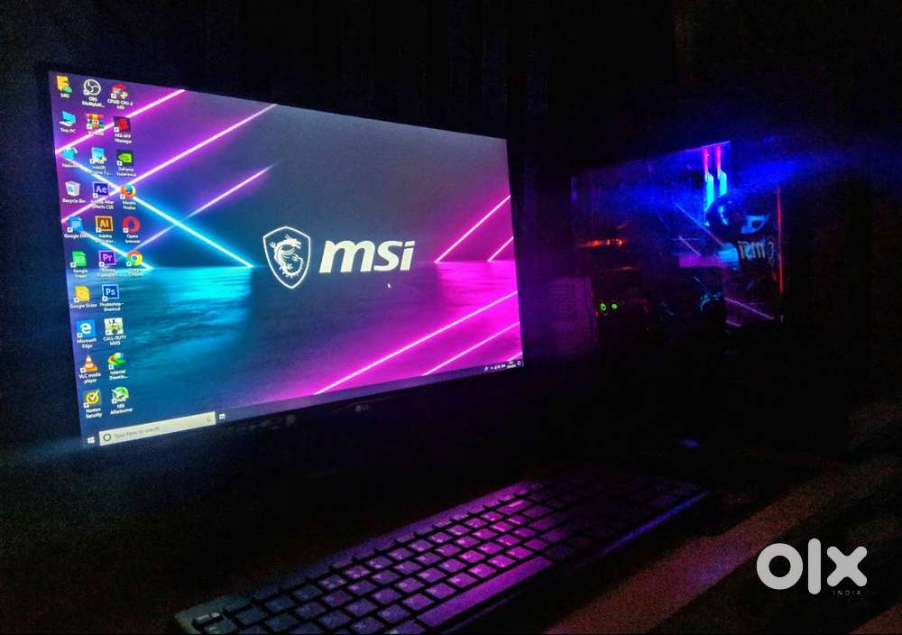 Gaming PC – i5 8th Gen  GTX 1660 6GB  16GB RAM  SSD + HDD  Monitor