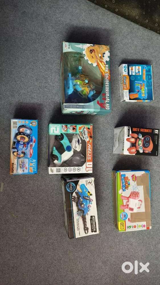 All Brand new Robotic toys