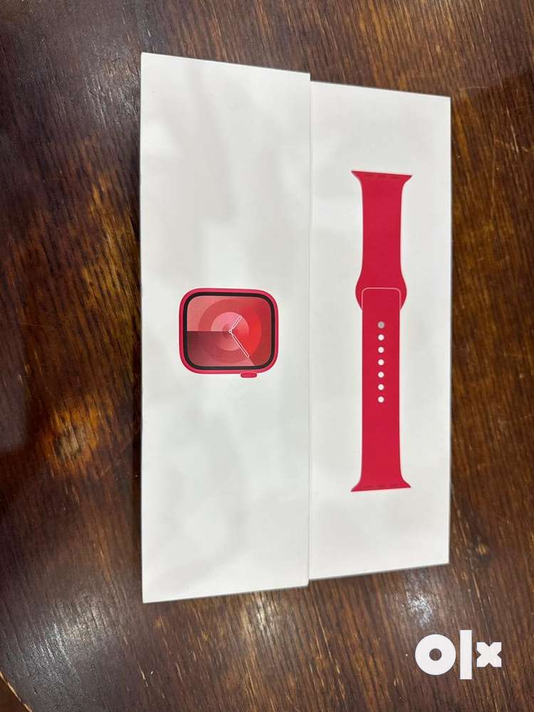 Apple watch series 9 41mm gps red aluminium red sport band