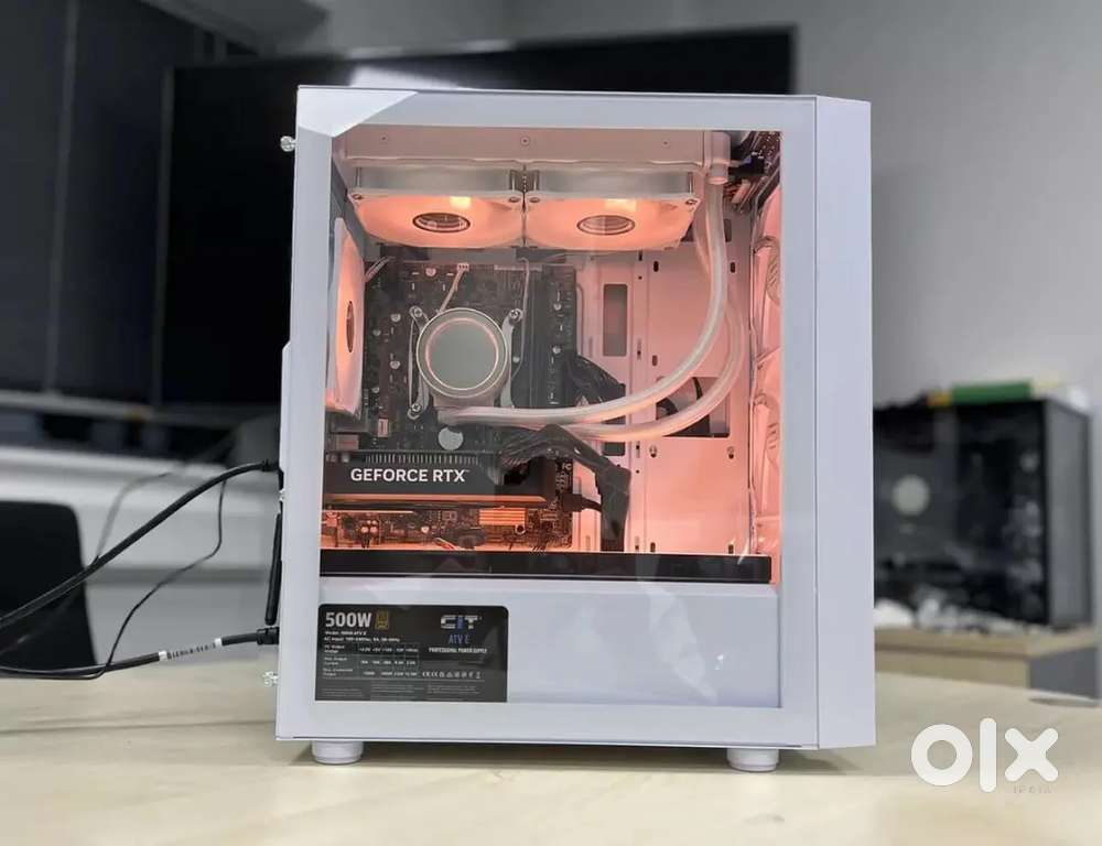 Gaming PC Core i7 Liquid Cooled 32GB DDR4 Ram 1TB SSD RTX 4060ti Win 1
