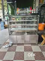 Snacks display counter
