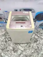 &₹@24 trubo trum top load lg pink colour washing machine
